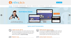 Desktop Screenshot of infiniclick.fr