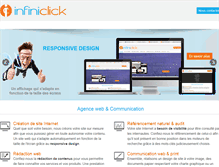 Tablet Screenshot of infiniclick.fr