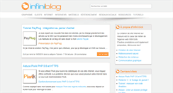 Desktop Screenshot of blog.infiniclick.fr